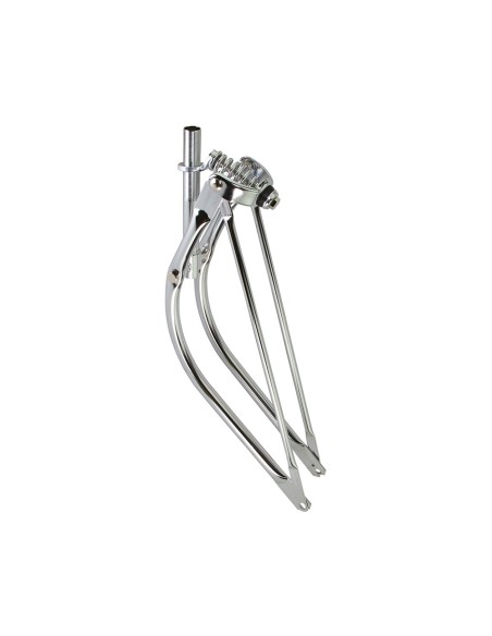 29 Lowrider Bent Spring Fork 1 Inch Chrome.